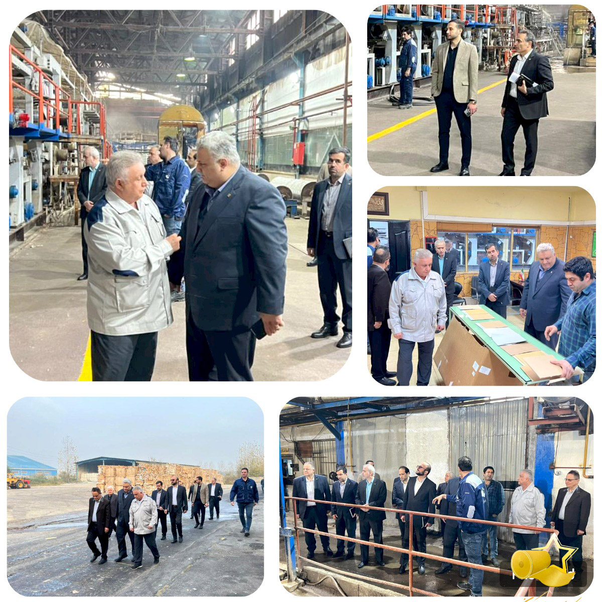 بازدید مدیر منطقه بانک صادرات  استان گیلان و  هیات همراه